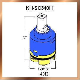 Ceramic Cartridge & Stem (Ceramic Cartridge & Stem)