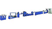 Plastic heavy-duty strapping band making machine (Plastique robuste machine de fabrication de bandes de cerclage)
