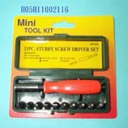 11.PC.STUBBY SCREW DRIVER SET (11.PC.STUBBY TOURNEVIS SET)