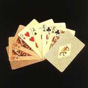 24K Gold Playing card (24K Gold Playing card)