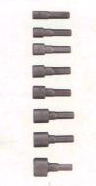 8-PC. CR-V NUT DRIVER BIT SET (8-PC. CR-V DRIVER BIT SET NUT)