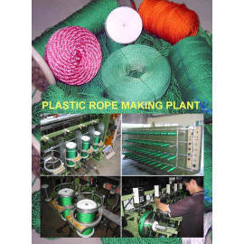 PLASTIC ROPE MAKING PLANT