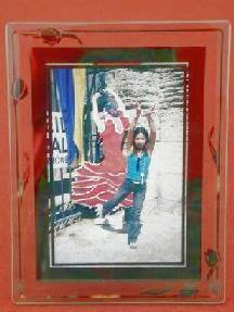 GLASS PHOTO FRAME (VERRE CADRE PHOTO)