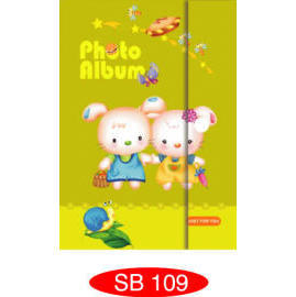 MINI PHOTO ALBUM SB109, 1UP, 3PLY INNER, 40 PHOTOS (MINI ALBUM PHOTO SB109, 1up, 3ply INNER, 40 photos)