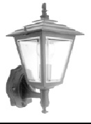 DIE CAST OUTDOOR LANTERN WITH PHOTO CELL (DIE CAST OUTDOOR LANTERN WITH PHOTO CELL)