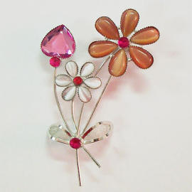 rhinestone brooches