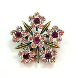 rhinestone brooches