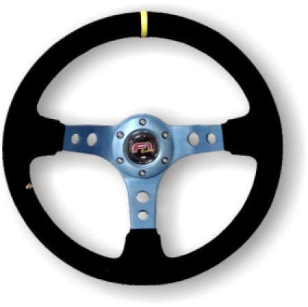 8125S-BL F1 RACING STEERING WHEEL (8125S-BL F1 спортивный руль)