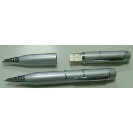 USB Flash Drive Pen and Laser Pointer (USB Flash Drive Pen und Laser-Pointer)