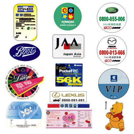 Color Printed Stickers (Couleur imprimée Flyers)