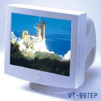 CRT monitor, flat monitor, monitor, color monitor (ЭЛТ-монитор, плоский монитор, монитор, цветной монитор)