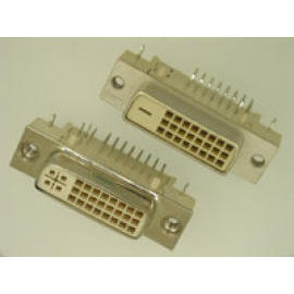 DVI SOCKET PCB DIP RIGHT ANGLE TYPE: DVIR (DVI SOCKET PCB DIP RIGHT ANGLE TYPE: DVIR)