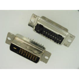 DVI PLUG SOLDER TYPE FOR ASSEMBLY CABLE CONNECTOR: DVIS (DVI PLUG SOLDER TYPE FOR ASSEMBLY CABLE CONNECTOR: DVIS)