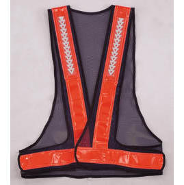 EL & reflective safety vest (EL & Warnweste)