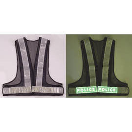 Luminescent & reflective safety vest