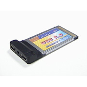 USB 2.0 2 Ports Card Bus