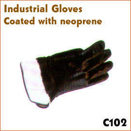 Coated with neoprene C102 (Enduits de néoprène C102)