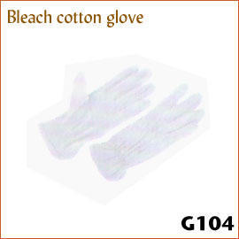 Bleach cotton glove G104 (Ble h хлопчатобумажные перчатки G104)