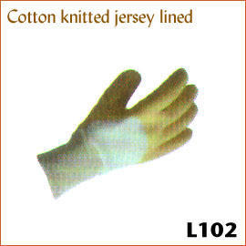 Cotton knitted jersey lined L102 (Jersey de coton tricotés bordée L102)