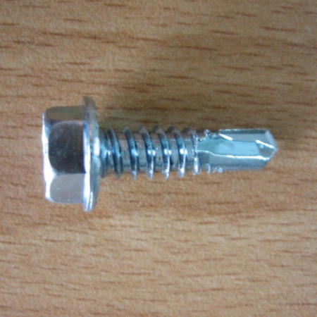 Self Drilling Screw, ind. hex washer head / DIN7504K (САМОСВЕРЛЯЩИЕ Винт, инд. Hex головкой / DIN7504K)