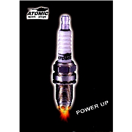 ATOMIC SPARK PLUGS (ATOMIC ZÜNDKERZE)