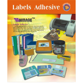 Labels sticker, Sticky Inkjet Series, Adhesive, Stickers