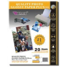 Quality Glossy Photo paper Plus, Photo paper (Качество Глянцевая бумага Photo Plus, фотобумага)