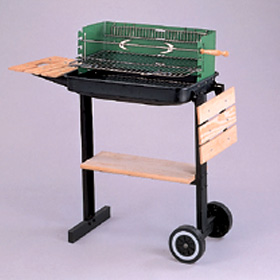 TROLLEY CHARCOAL GRILL
