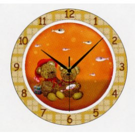 TEMPERED GLASS CLOCK (TEMPERED GLASS CLOCK)