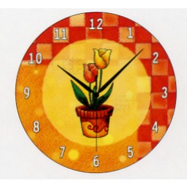 TEMPERED GLASS CLOCK (TEMPERED GLASS CLOCK)