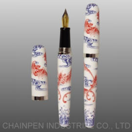 504H Hand-crafted Porcelain Fountain Pen (504h ручного фарфорового Fountain Pen)
