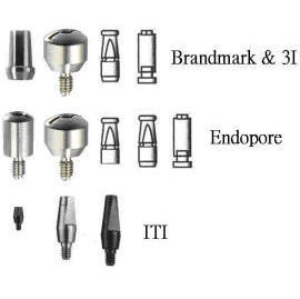 Abutments Titan of Dental Implants (Abutments Titan of Dental Implants)