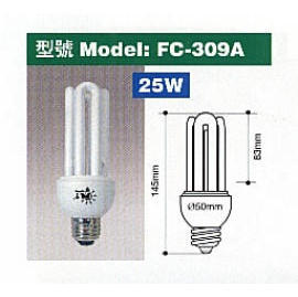 Energy Saving Lamp - 3U/4U Shape.
