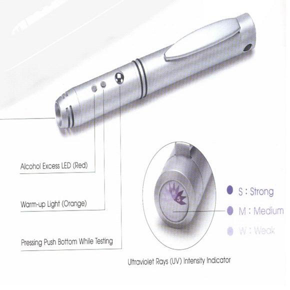 Alcohol Breath and UV Tester Pen (Alcohol Breath Tester Pen et UV)
