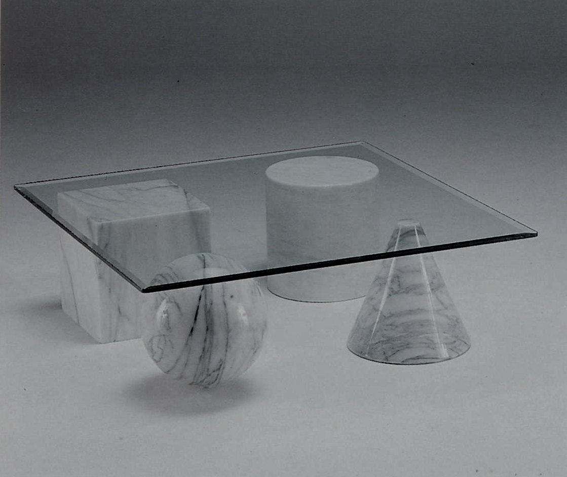 Marble Coffee table (Table basse en marbre)