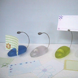 Mouse Shaped Memo Holder (En forme de souris Memo Holder)