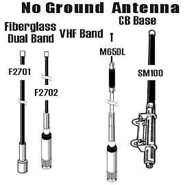 No Ground Dual band base antenna (Нет никаких оснований антенна Dual основной полосы)