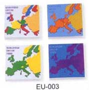 Europe Map of Eraser, EU-003 (Европа карта Eraser, ЕС-003)