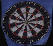 Dart game set (Dart-Spiel gesetzt)