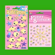 Fuzzy Bubble Sticker , Fuzzy Sticker (Нечеткие Bubble стикер, стикер Нечеткие)