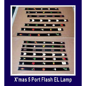 X`mas Flash EL Lamp