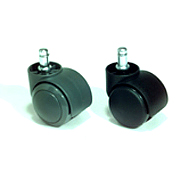 Nylon Twin Wheel Castors for Chairs (Nylon Twin roulettes pour les présidents)