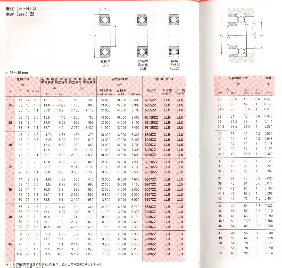 ball bearing (ball bearing)