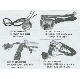 Handle Switch Assy for Yamaha,Honda,Suzuki,Kawasaki etc. (Switch Handle Assy pour Yamaha, Honda, Suzuki, Kawasaki etc)