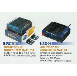 Car-Konverter, DC24V - DC12V, AC110V - DC12V (Car-Konverter, DC24V - DC12V, AC110V - DC12V)