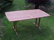 Teak Furniture, Outdoor Furniture, Garden Furniture. [Rectangular Table] (K/D)