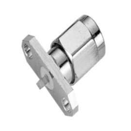 SMA 2 HOLE FLANGE MALE RECEPTACLE (TAB CONTACT) (SMA 2 TROU BRIDE mâle CONTACT (TAB))