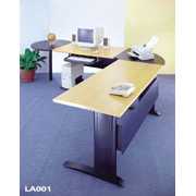 Complete Set of Office Desk LA001 (Ensemble complet de bureau ou familial LA001)