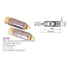 AUDIO,VIDEO CONNECTORS,ACCESSORES (AUDIO, VIDEO-Anschlüsse, ACCESSORES)