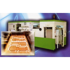 Diecutting & stripping Machine